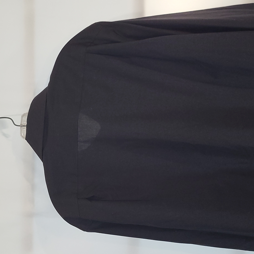 Like New Men's Black Croft&Barrow Button-down Dress Shirt (XL) - Picture 7 of 13